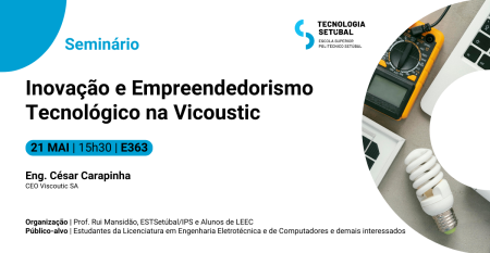 Seminario_Inovacao e Empreendedorismo Tecnologico na Vicoustic Seminario_Inovacao e Empreendedorismo Tecnologico na Vicoustic