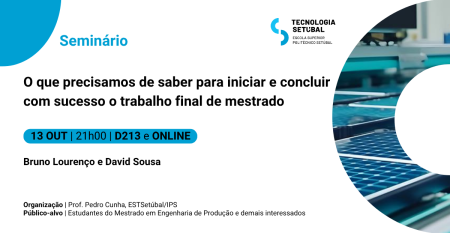 FB_LinkedIn_Seminário_O que precisamos de saber para iniciar e concluir com sucesso o trabalho final de mestrado FB_LinkedIn_Seminário_O que precisamos de saber para iniciar e concluir com sucesso o trabalho final de mestrado