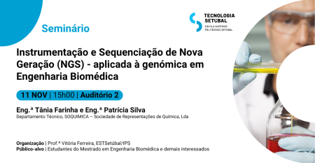 FB_LinkedIn_Palestra_Instrumentação e Sequenciação de Nova Geração (NGS) – aplicada à genómica em Engenharia Biomédica FB_LinkedIn_Palestra_Instrumentação e Sequenciação de Nova Geração (NGS) – aplicada à genómica em Engenharia Biomédica