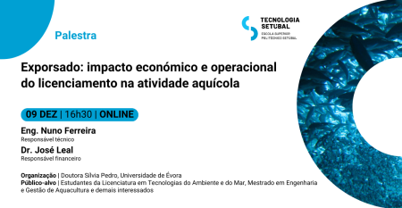 FB_LinkedIn_Palestra_MEGA_Exporsado impacto económico e operacional do licenciamento na atividade aquícola FB_LinkedIn_Palestra_MEGA_Exporsado impacto económico e operacional do licenciamento na atividade aquícola