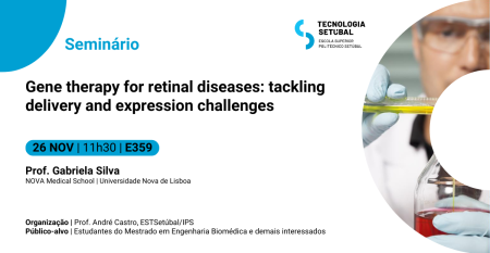 FB_LinkedIn_Seminário_Gene therapy for retinal diseases tackling delivery and expression challenges FB_LinkedIn_Seminário_Gene therapy for retinal diseases tackling delivery and expression challenges