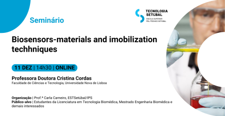 FB_LinkedIn_Seminário_Biosensors-materials and imobilization techhniques FB_LinkedIn_Seminário_Biosensors-materials and imobilization techhniques