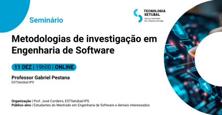 FB_LinkedIn_Seminário_Metodologias de investigação em Engenharia de Software FB_LinkedIn_Seminário_Metodologias de investigação em Engenharia de Software