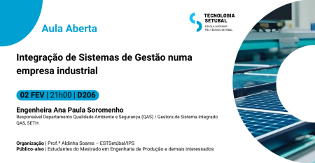 FB_LinkedIn_Aula aberta_Integração de Sistemas de Gestão numa empresa industrial