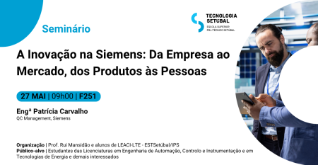 FB_LinkedIn_Seminário_A Inovação na Siemens Da Empresa ao Mercado, dos Produtos às Pessoas